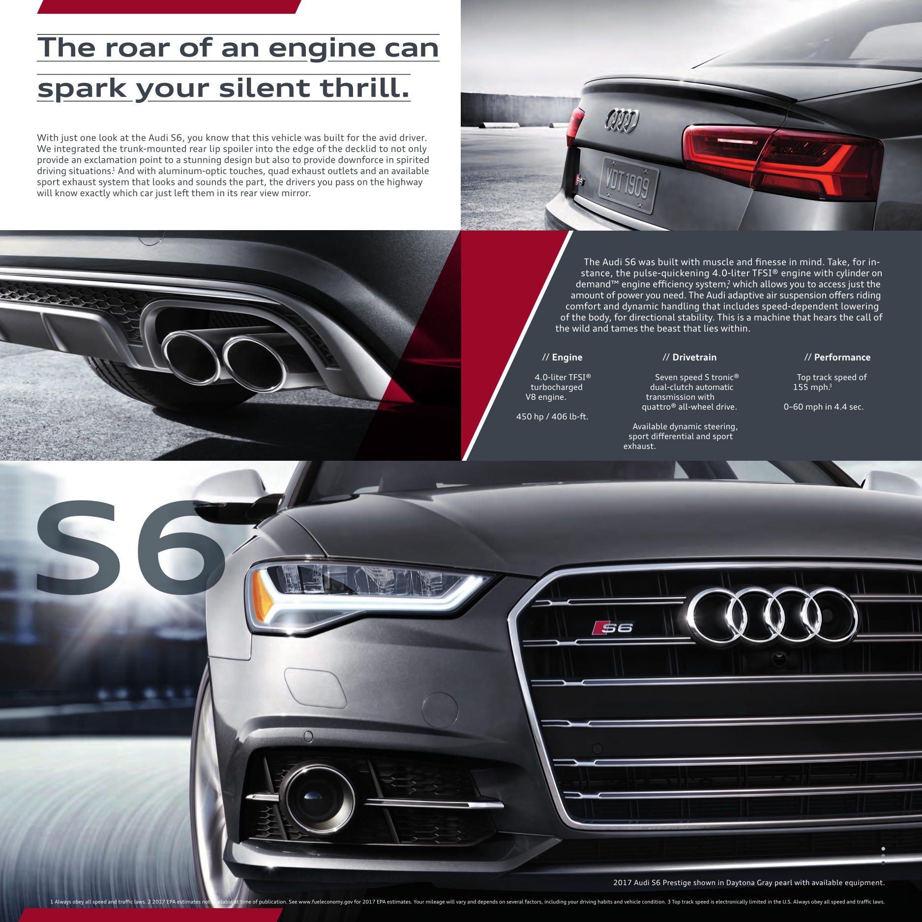 2017 Audi A6 Brochure Page 4